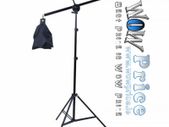 21735 Light Stand with 1.4m Boom Arm And Empty Sandbag