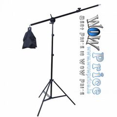 21735 Light Stand with 1.4m Boom Arm And Empty Sandbag