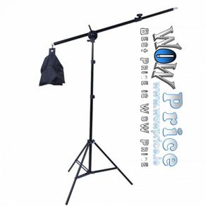 21735 Light Stand with 1.4m Boom Arm And Empty Sandbag
