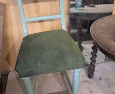painted high stool