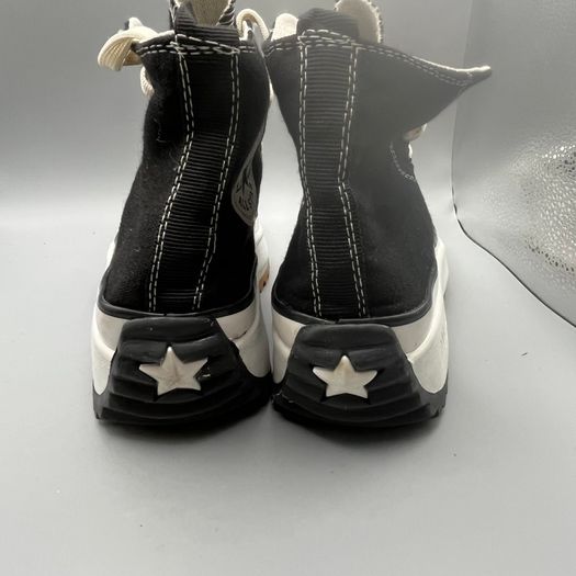 Converse Run Star Hike Platform Trainers Black JW Anderson Womens UK 5 EU 38