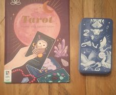 Tarot deck with book