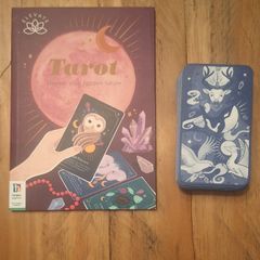Tarot deck with book