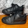 Nike Court Borough Boys Trainers UK4.5 EUR37.5 All Black Image 4