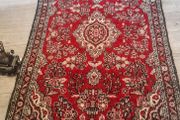 Antique hand knotted Oriental rug
