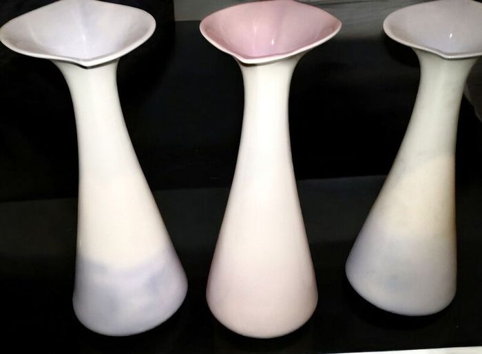 3x Royal Tara Springtime vases