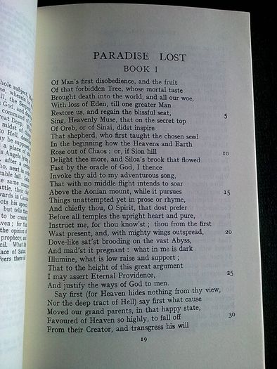 Old Irish schoolbook Ireland Paradise Lost by John Milton Book 1
