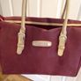 Burgundy Antler bag large Image 3