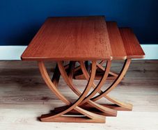 Mid Century Vintage Retro Nathan nest of tables