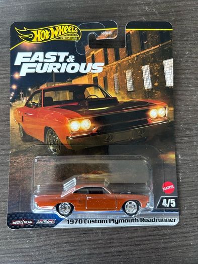 HotWheels Premium F&F Plymouth Roadrunner