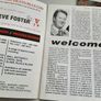 Boxing programme and flyer vintage British light-heavyweight championship 1995 Image 2