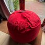 Elephant Jumbo Bean Bag, Vibrant Red, Large Image 3