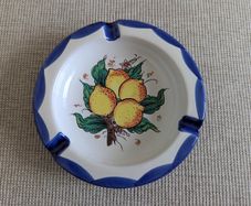 Italian Handmade Ceramic Lemon Ashtray - Nuove Creazioni