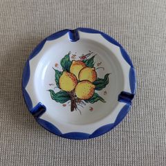Italian Handmade Ceramic Lemon Ashtray - Nuove Creazioni