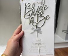 Cake topper