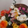 Artificial flower basket Image 10