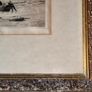 Dry point etching, print. William Lionel Wyllie (1851-1931) Shipping off Portsmouth & Fishing boats putting out to sea. Image 8