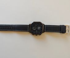 YOLAKO Men's Black Quartz Watch