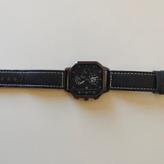YOLAKO Men's Black Quartz Watch