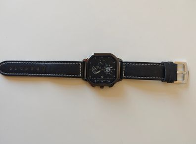 YOLAKO Men's Black Quartz Watch