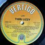 Thin Lizzy LIVE Original double album in vg condition Image 5