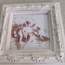 Vintage Framed Fishing Churb Photo Print In Small White Frame Image 5