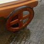 Solid Teak Sun Lounger/ Deck Chair Image 5