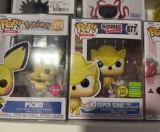 Variety of funkos