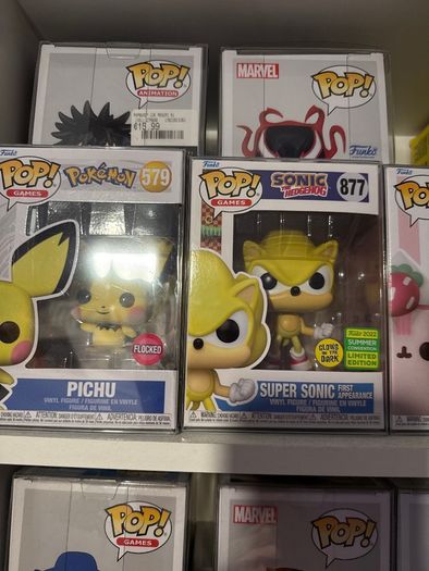 Variety of funkos