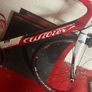Red and White Wilier Road Bike Image 2
