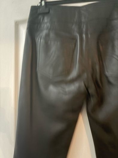 Leather (genuine) Jeans/trousers size M 12