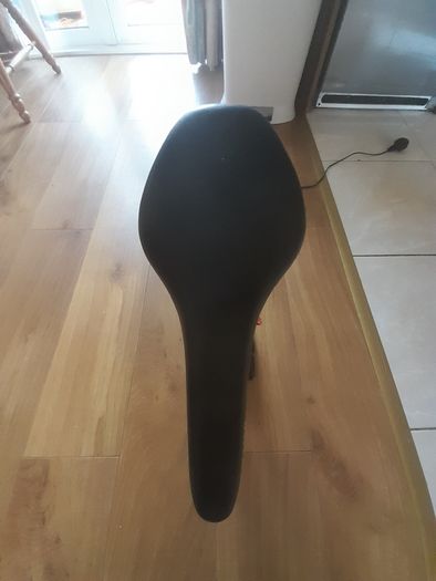 bike saddle and seat post