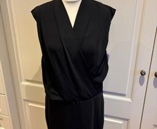 Selected Femme fully lined black dress size 10