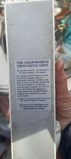 Sleeping Classic Lion Statue