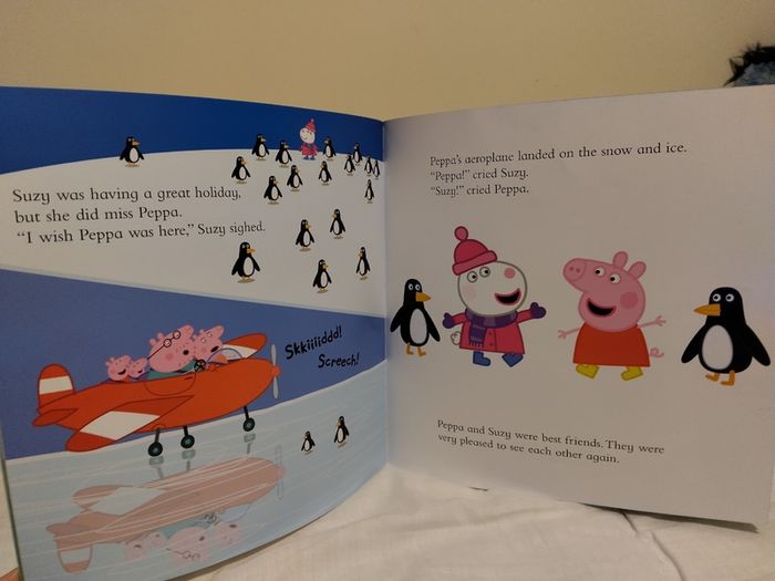 Peppa goes around the world storybook