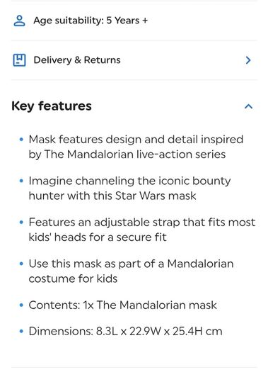 Star Wars Mandalorian mask