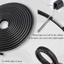 NEW SALE | Car Door Edge Protector Black 13Ft(4M) No Glue Car Door Edge Guard Rubber U Shape Car Trim Door Protectors Edge Guards for Most Car Image 4