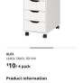 New ikea castor 50mm Image 3
