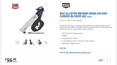 Leaf Blower with Mulcher