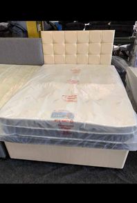 New Single Double, King And Super King Sizes Divan Beds. Nee Tufted Memory Foam Mattresses. Optional Drawers Available