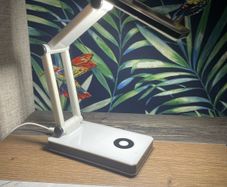 Portable Folding LED Desk Lamp (USB Powered, Adjustable Brightness)