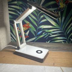 Portable Folding LED Desk Lamp (USB Powered, Adjustable Brightness)