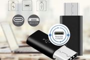 2PCS - [Micro USB (Female) to USB-C (Male) Charger/Sync Convertor/Adapter] (Brand New/Warranty)
