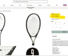 HEAD Ti.S6 Tennis Racket