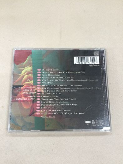 celine dion these are special time japan cd with bonus rare hits christmas