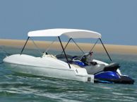 main image for ad 2 Bow Bimini Top White 180x130x110 cm