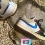 Premium Vintage Nike White Leather Image 3