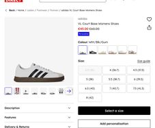Adidas Women Shoes UK 4.5 New