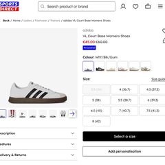 Adidas Women Shoes UK 4.5 New