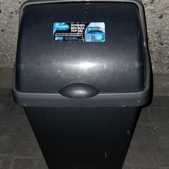 Addis Roll Top Kitchen Bin Charcoal Black Good Condition